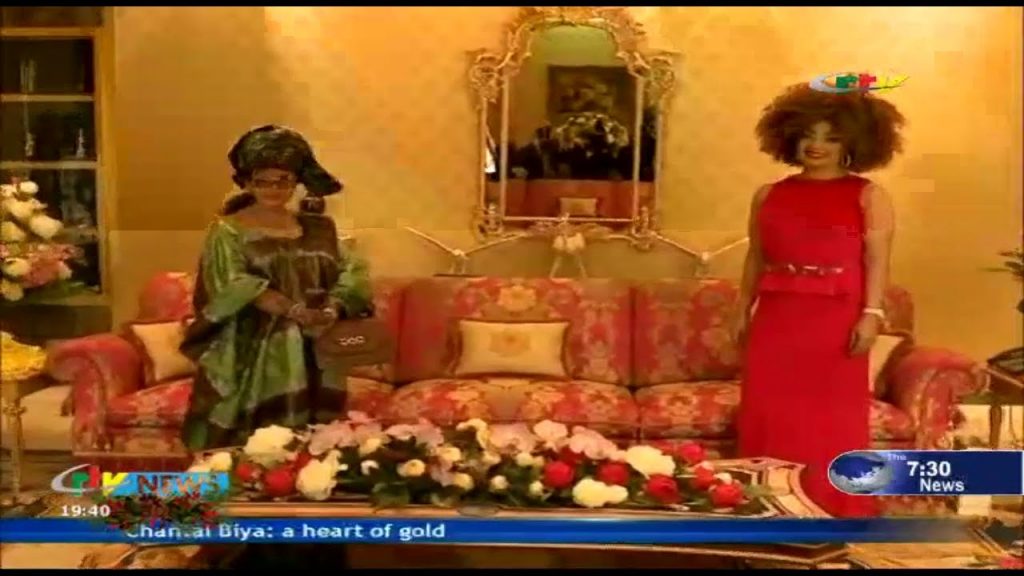 Chantal Biya reçoit en audience Djaïli Amadou Amal