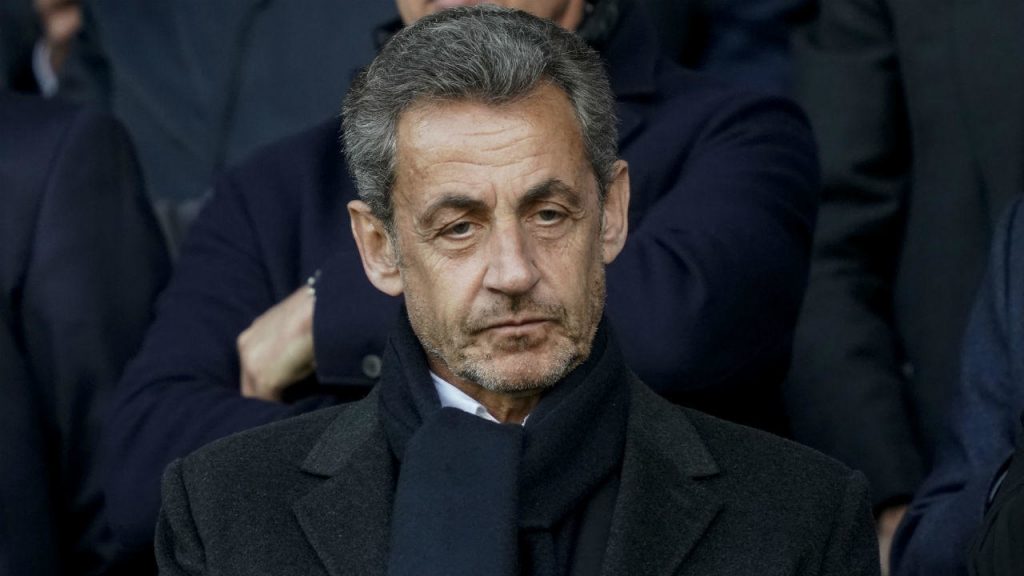 L'ancien president français, Nicolas Sarkozy