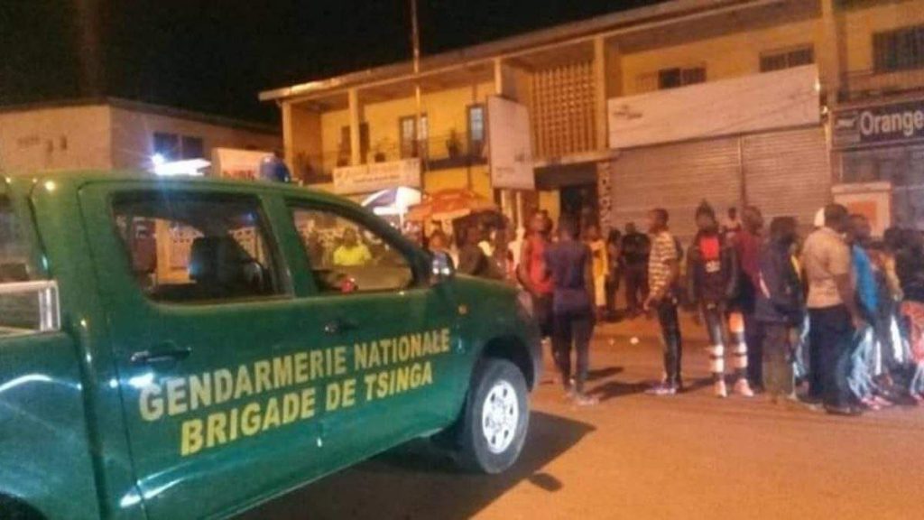 Un pickup de la gendarmerie à Yaoundé