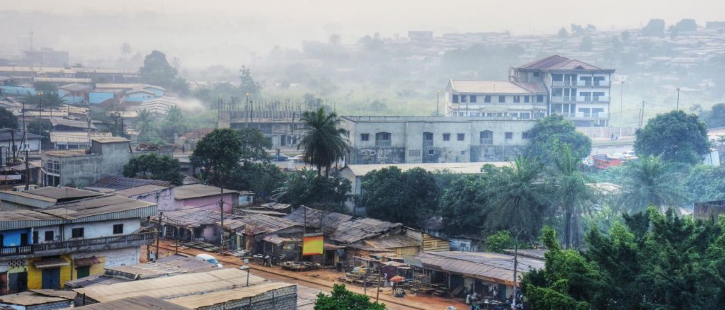 quartier Bonamoussadi dans le 5e arrondissement de la ville de Douala