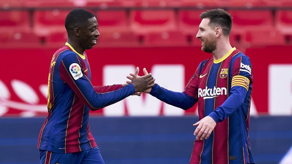 Dembele et Messi