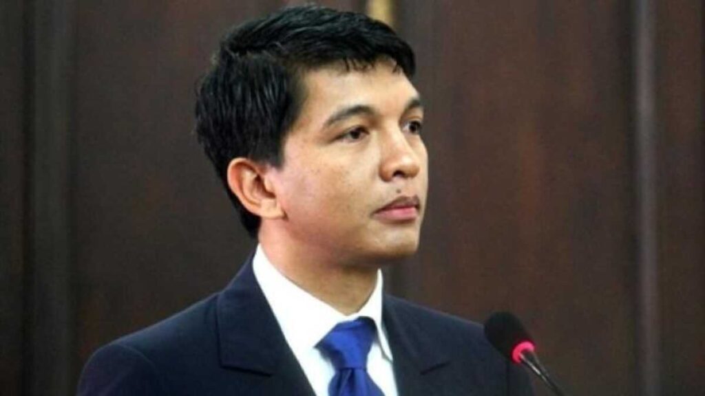 Le président malgache Andry Rajoelina