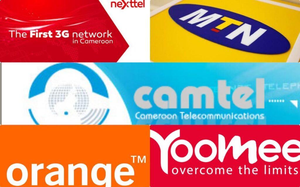 Different Internet operators in Cameroon