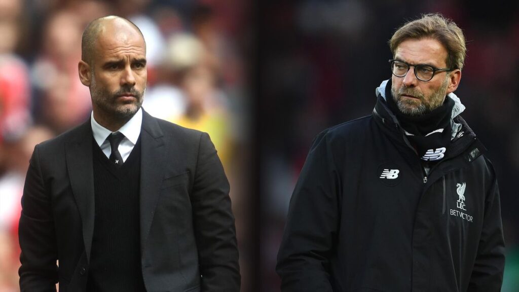 Pep Guardiola et Jürgen Klopp