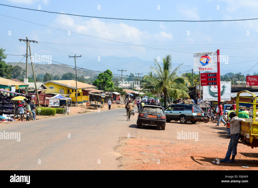 Main street of Ndop