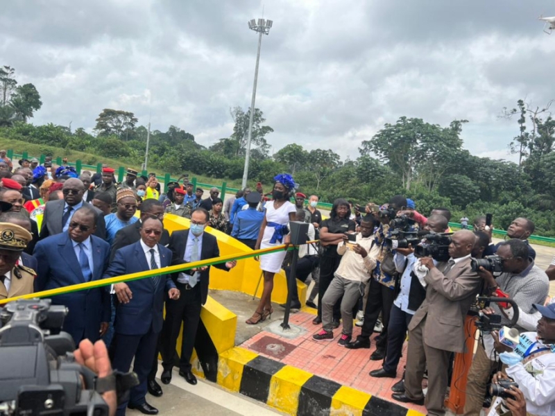 Ouverture officielle de l'autoroute Kribi-Lobabe (29/07/2022)