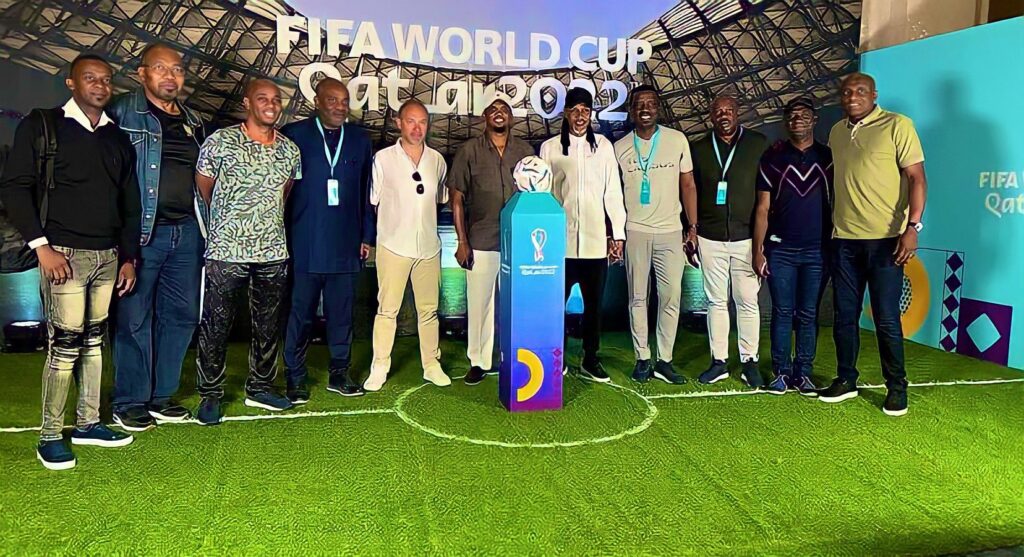 Samuel Eto’o et le staff technique en repérage au Qatar