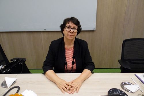 l’ambassadrice du Brésil, Patricia Maria Oliveira Lima