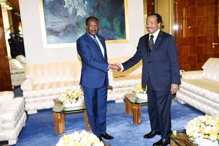 Abdou Abarry and Paul Biya