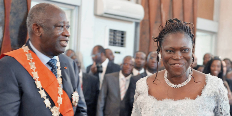 Laurent et Simone Gbagbo