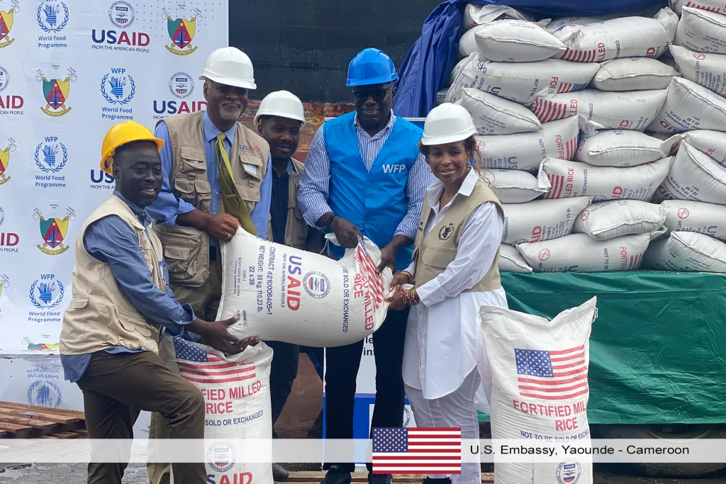 Les États-Unis offrent plus de 11 000 tonnes de riz aux personnes en insécurité alimentaire au Cameroun