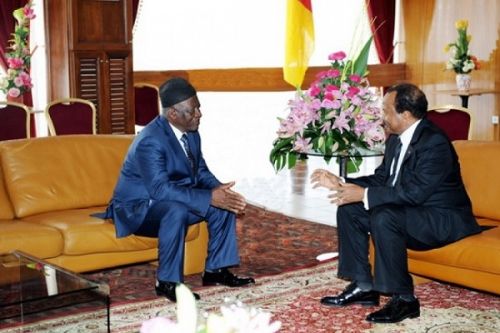 Paul Biya et John Fru Ndi