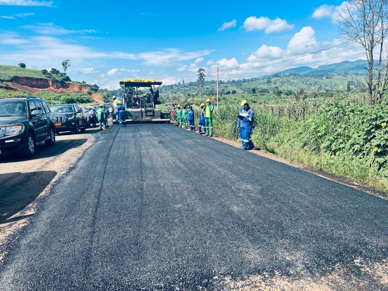 travaux de reconstruction de la route Babadjou – Bamenda