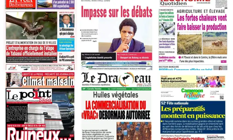 La revue de presse camerounaise du mardi 7 mai 2024