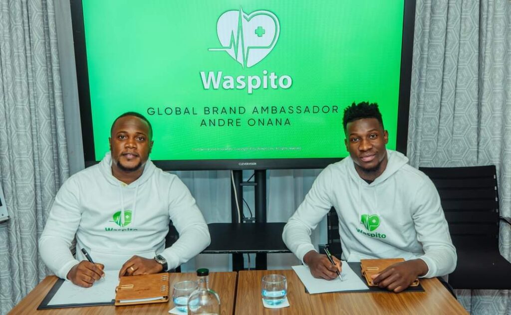 André Onana Becomes Waspito Global Ambassador