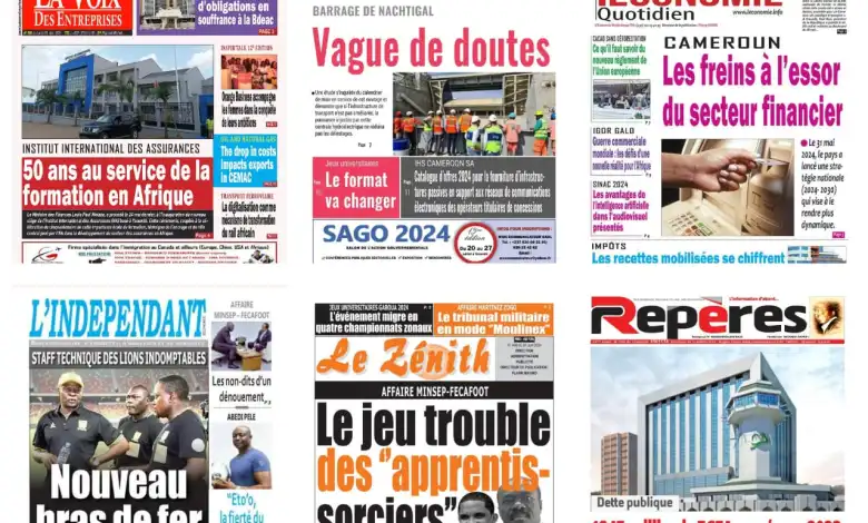 La revue de presse camerounaise du lundi 3 juin 2024