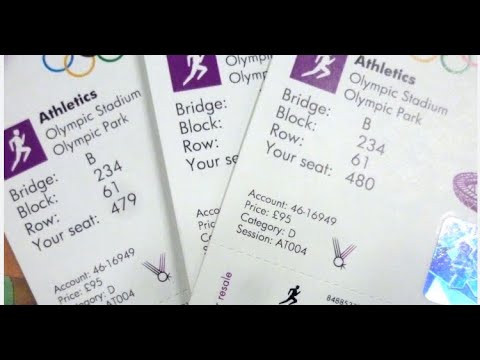 billets d’accès aux Jeux Olympiques