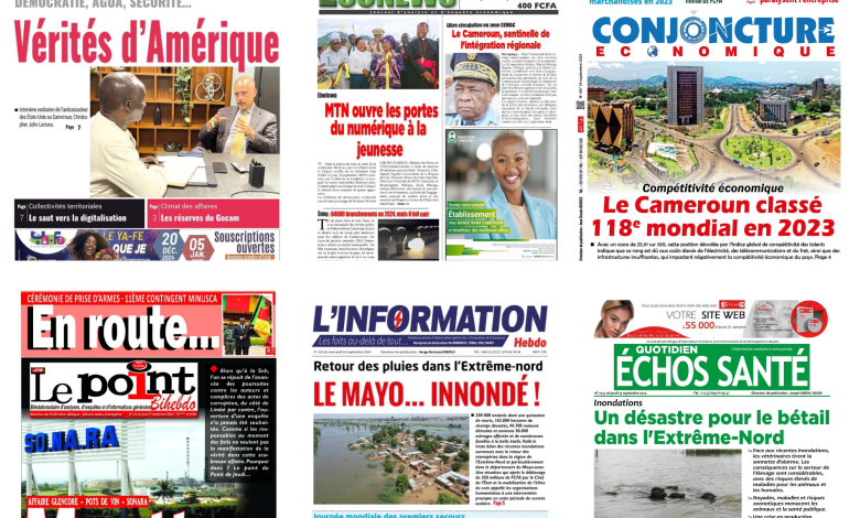 La revue de presse camerounaise du jeudi 19 septembre 2024